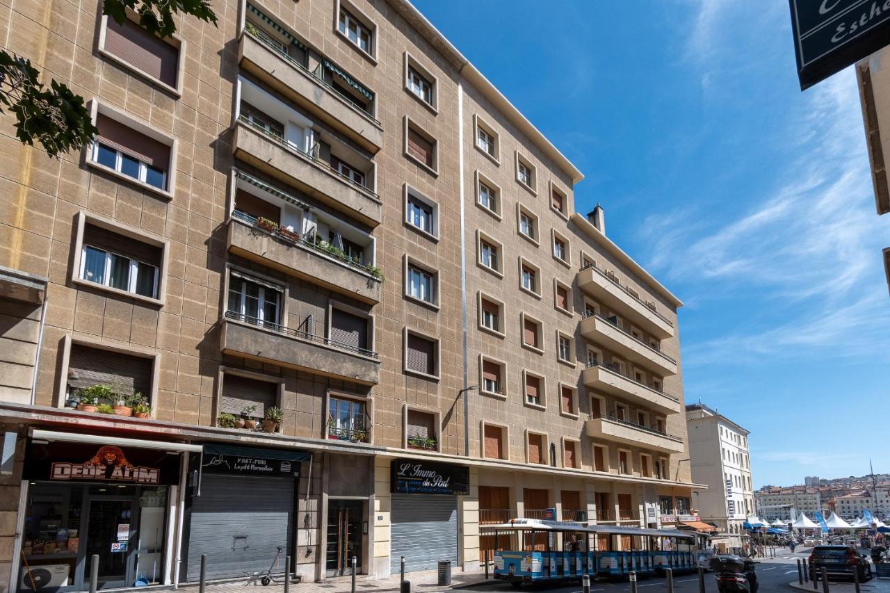 Celebre Vieux Port, Marseille Apartamento Exterior foto